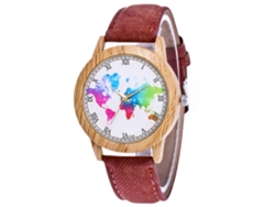 Reloj De Cuarzo Ccq Para Mujer Con Correa De Silicona Y Números Brillantes (rosa)