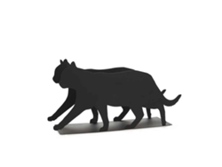 Balvi Magazine Rack Felino