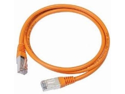 Cable de Red GEMBIRD (RJ45 - 25 cm - Naranja)