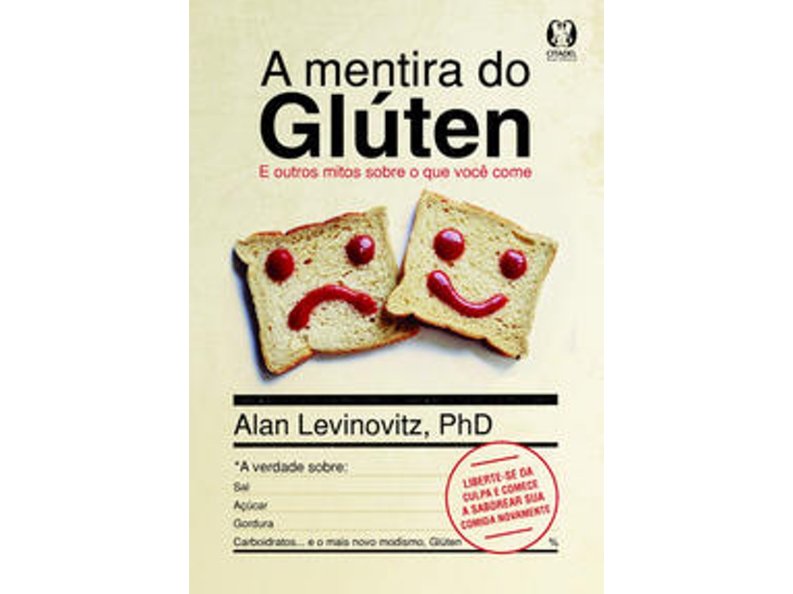 Libro A mentira do glúten de Alan Levinovitz  (Portugués (Brasil)