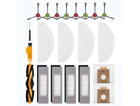 Substituição do kit de acessórios para ecovacs deebot ozmo t8 aivi/t8 max
