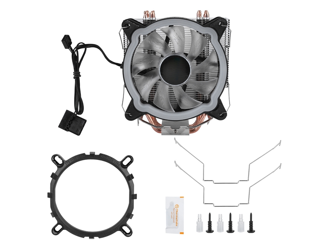 120*120*25mm Ventilador De Refrigeración De Cpu Led Ultra Silencioso Radiador De Computadora Para Pc