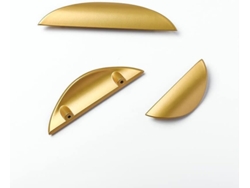 Portavasos, diseño nórdico sencillo en dorado moderno, acero inoxidable de alta calidad que garantiza durabilidad, fácil instalación, perfecto para muebles.