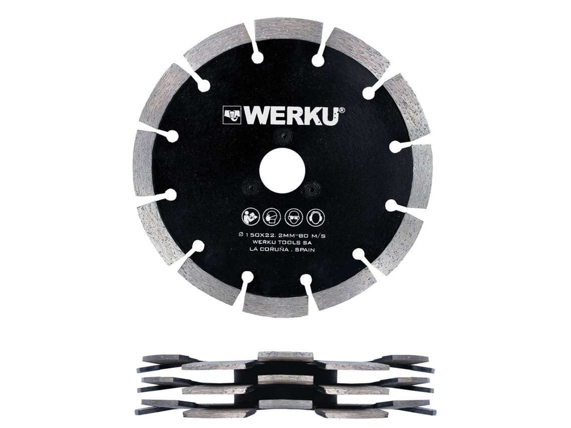 Examinar Las Paredes Wk403230 150 Mm 2400W Werku