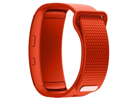 Correa de Silicona flexible para Samsung Gear Fit2 - anaranjado