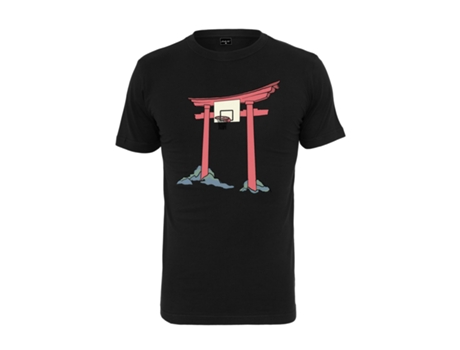 Camiseta para Hombre MISTER TEE (M - Algodón - Negro)