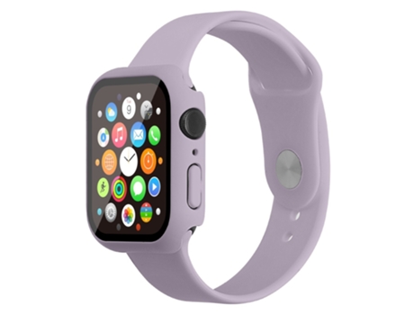 Correa de Silicona talla S/M para Apple Watch Series 7 41mm - púrpura claro