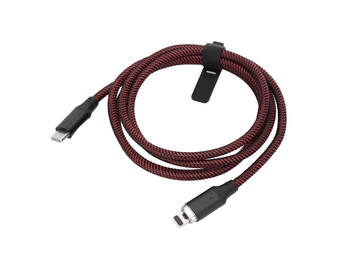Cable De Datos (carga Rápida Pd De 100w 4 En 1, Magnético) Cable De Datos Magnético Pd100w De 1,2m Para Dispositivos Typec Micro Usb Lightning