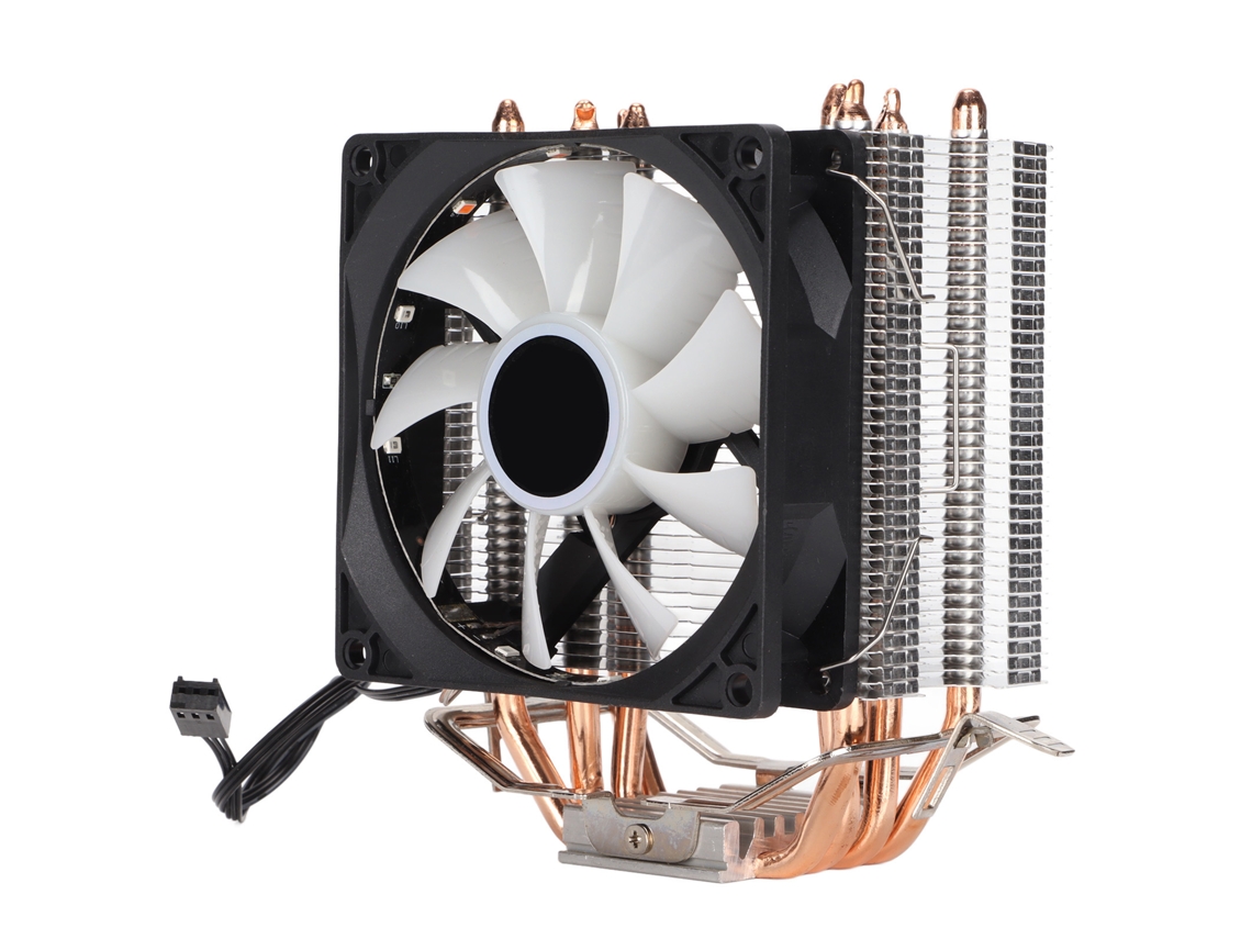 Enfriador De Cpu Fan Direct Contact Rgb De Bajo Ruido Para Intel Lga 775 Core2duo