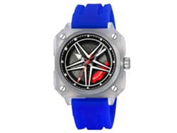 Reloj De Cuarzo Skmei 2362 Con Rueda Giratoria, Resistente Al Agua Hasta 30 M, Unisex.