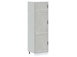 Mueble de cocina Porto, derivados de la madera, gris cemento, EXCLUSIVO DE LA CASA