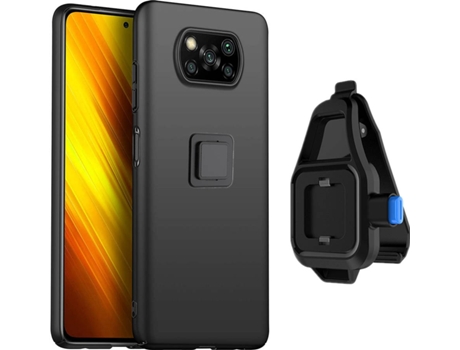Funda Xiaomi Poco X3 Nfc Turtleshell con Soporte de Cintura Negro