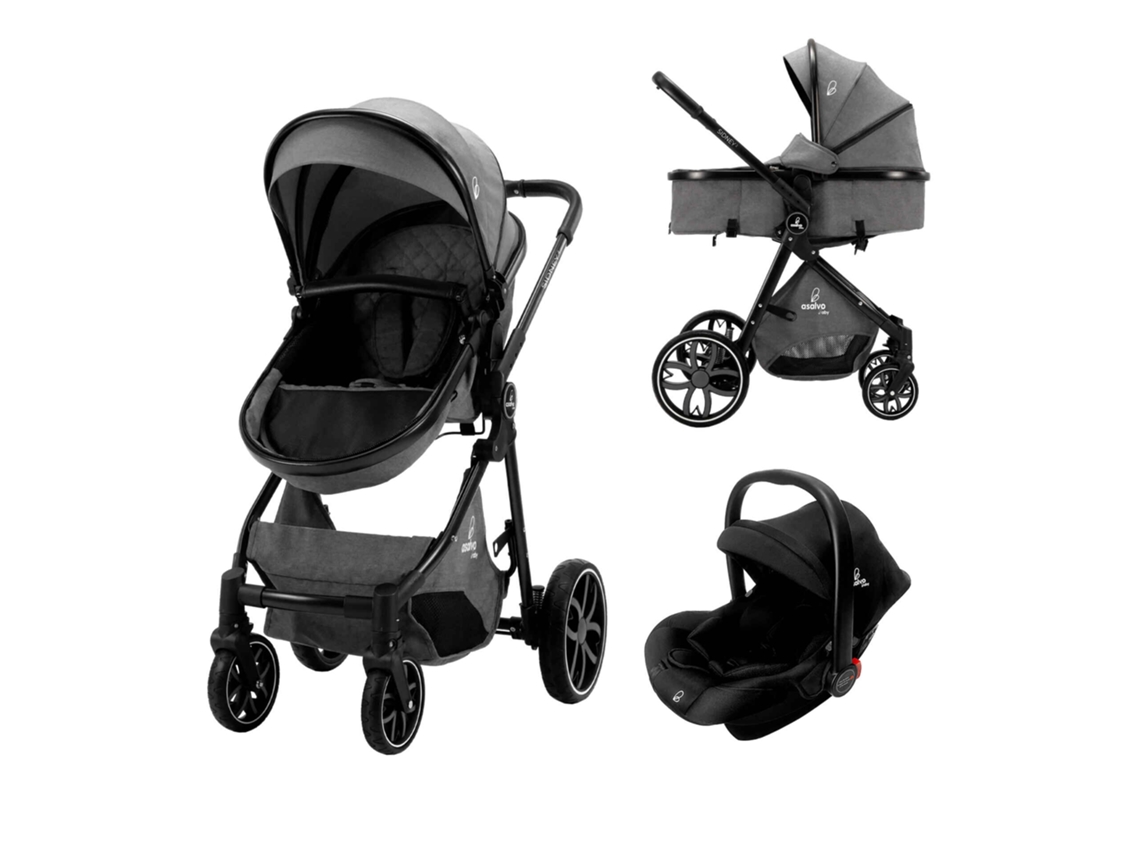 ASALVO Duo Descapotable Sidney 2 Gris