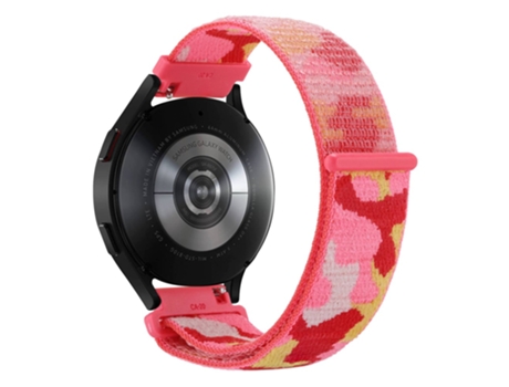 Correa de nailon ajustable para Samsung Galaxy Watch 5 40mm/44mm/Watch 5 Pro 45mm - tinto