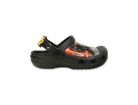 Zuecos CROCS Plastique Niños (25-26 - Negro)