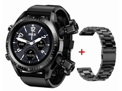 Reloj inteligente Jm03 Tws 2 en 1 para hombre, con auriculares inalámbricos Bluetooth, estéreo de alta fidelidad, compatible con Android e iOS, Ly Ebike