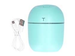 Difusor de aceites esenciales portátil de 220 ml, mini humidificador USB con LED para el hogar y el automóvil, purificador de aire.