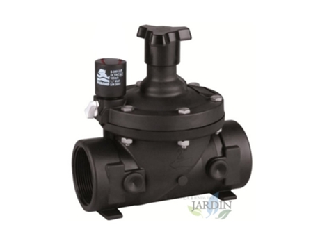 Electrovalvula 2'' 9V Bermad Con Regulador de Caudal Serie 200 Uso Residencial Y Agrícola SUINGA