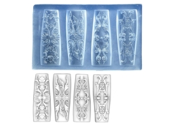 Molde multifuncional de silicona transparente para esculpir uñas y crear impresionantes diseños florales 3D en resina y decoración de uñas. Hengrongshen