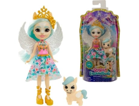 Muñeca ROYAL ENCHANTIMALS Pégaso (Edad Mínima: ‍4 Años)