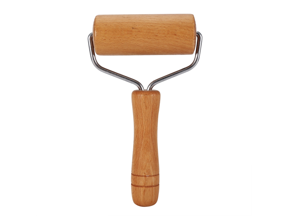 Rodillo de madera profesional, utensilios de cocina con mango ergonómico para manipular la masa con precisión y equilibrar tus creaciones (diseño)