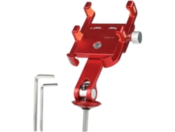 Soporte De Aluminio Amortiguador Para Teléfono Móvil En Bicicleta, Para Hombres Y Mujeres Que Se Desplazan En Motocicleta.