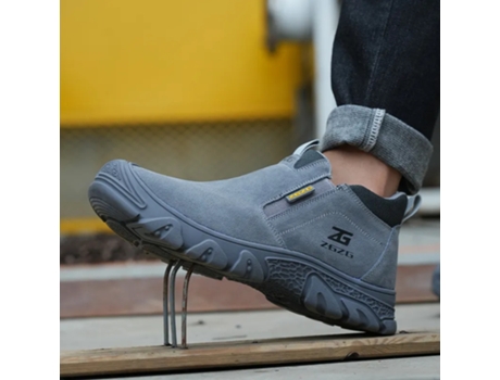 Botas Unisex OEM Trabajo Goma Gris (44)