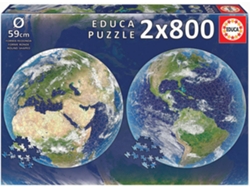 Puzzle EDUCA Round Puzzles Planeta Tierra (Edad Mínima: 12 Años - 0 Piezas)