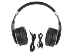 Auriculares Inalámbricos Bluetooth Bh618 Hifi Estéreo Con Graves Potentes, Auriculares Profesionales Para Juegos, Deportes, Viajes, Hogar Y Oficina - Negro