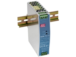 Fuente de alimentación conmutada Mean Well Ndr 75 48 para carril DIN de 48 V/75 W/1,6 A Pulsar