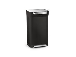 Compactador de basura Titan 30 de 30 l, alta capacidad, diseño moderno y resistente para el hogar y la oficina Joseph Joseph (negro carbón)