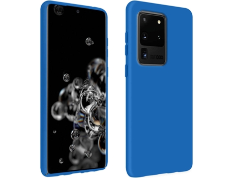 Carcasa Samsung Galaxy S20 Ultra AVIZAR Semirrígida Mate Azul