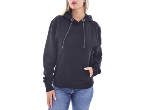 Sudadera GUESS JEANS W2Bq13 K9Z21 Mujer (Algodón - Negro - S)