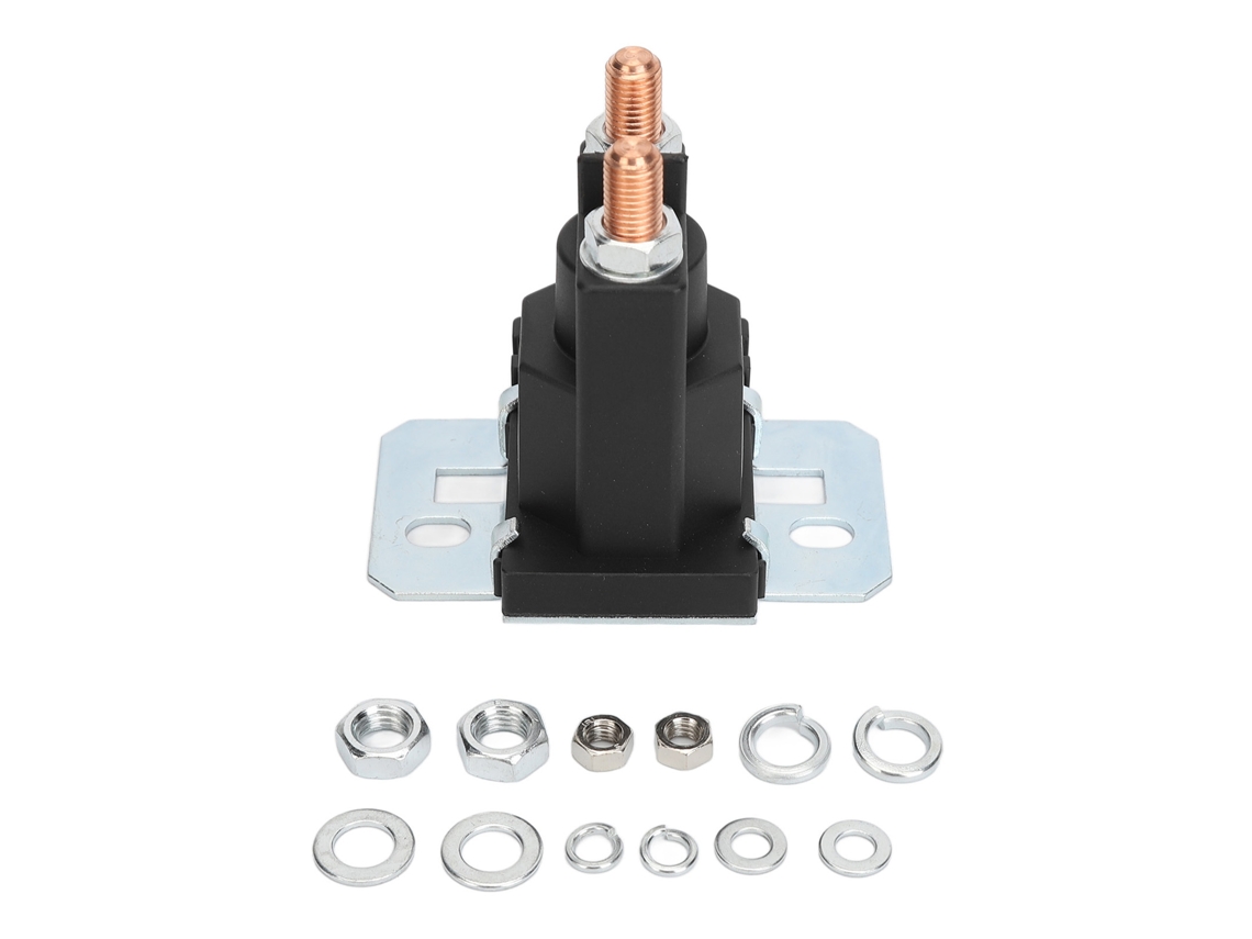 Solenoide De Arranque 100a Terminal Para Cortacésped Reemplazo De Solenoide De Arranque Para Vehículos 24v