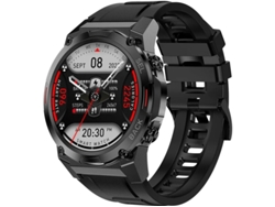 Reloj inteligente militar AMOLED de 1,43 pulgadas para hombre con respuesta de llamadas, monitor de actividad física, IP68, 400 mAh con Bestvite