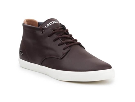 Zapatillas LACOSTE Cuero Hombre (30.5 cm/46.5 eu/11.5 uk/12.5 us - Marrón)