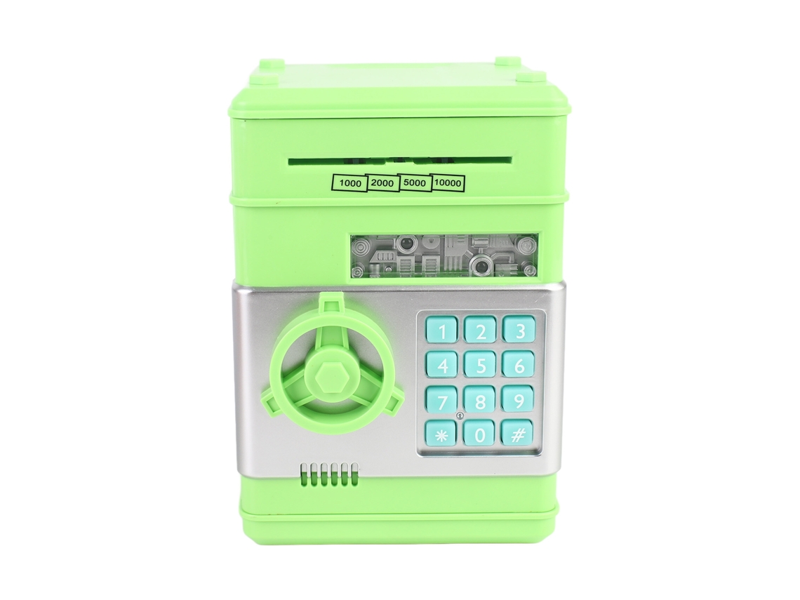 Hucha electrónica con contraseña para niños, caja fuerte para dinero, mini caja de seguridad, ABS | Sin marca
