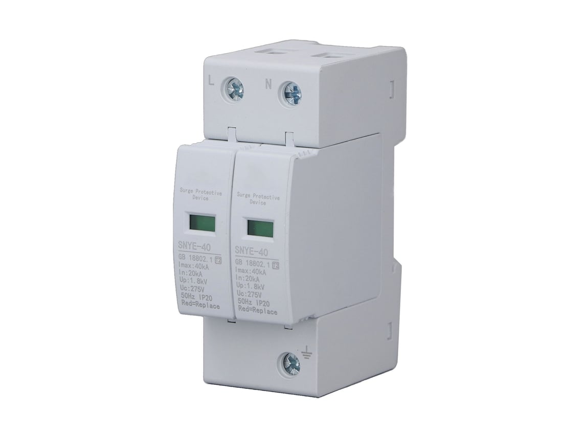 Dispositivo De Protección Contra Sobrecargas Respuesta Rápida Capacidad De Carga Fuerte 2p 275v Protector De Voltaje Doméstico