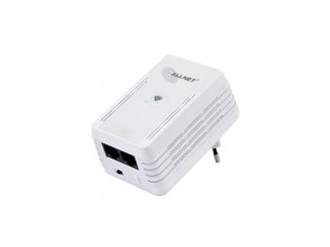 Puente Ethernet Powerline de 500 Mbit y punto de acceso Wi-Fi de 300 Mbit All1682511v2 Allnet (all1682511v2)