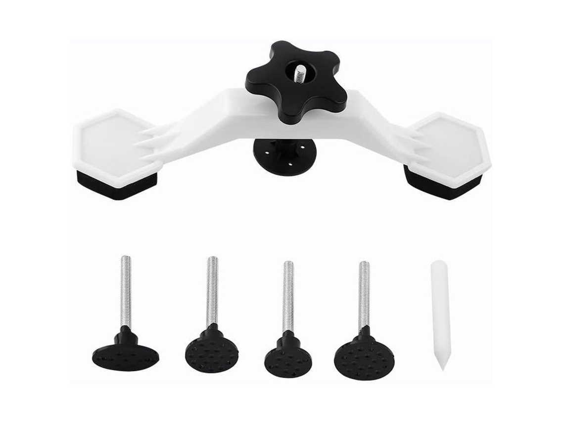 Kit De Reparación De Abolladuras Sin Pintura, Herramienta Para Reparación De Automóviles Con 5 Cuchillas Y Bolígrafo Para Eliminar Abolladuras De Automóviles.