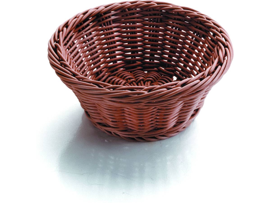Cesta de Pan LACOR Redondo Castaño (26x26x8 cm - 1 Und)