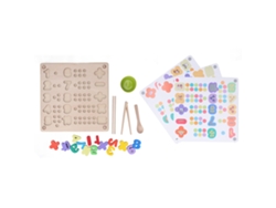 2026-juego De Perforación De Madera Con Perlas Juguetes Montessori Para Desarrollo De Habilidades Matemáticas Educativos Tempranos
