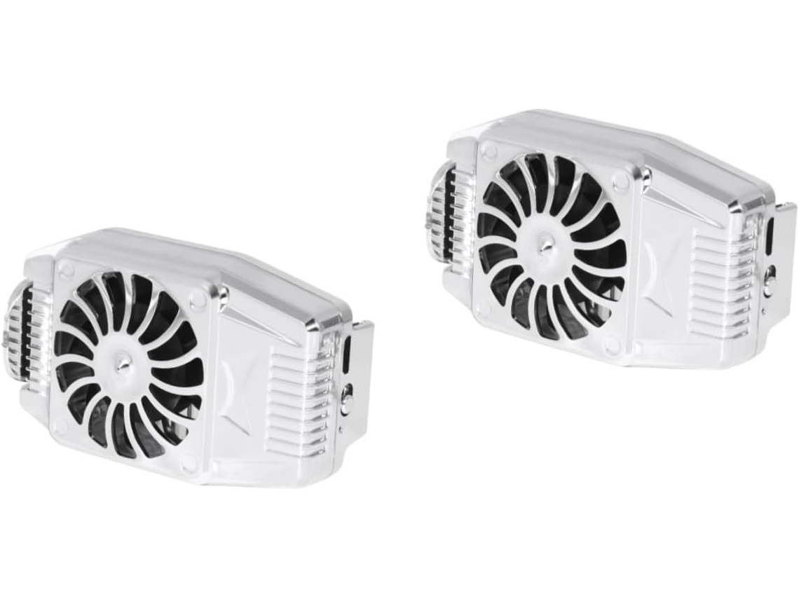 Ventilador De Refrigeración Silencioso De 2 Piezas Para Soporte De Juegos De Smartphone
