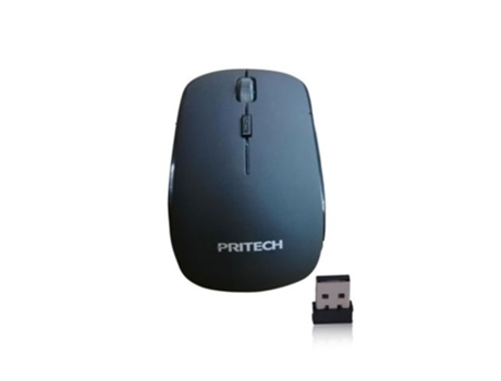 Ratón Inalámbrico para Ordenador Inalámbrico con Luz Led PRITECH Pbp-009 Negro
