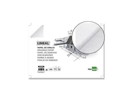 Papel Dibujo Liderpaper 160Gr A4-Hoja