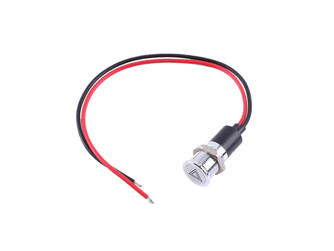 Luz indicadora LED de 12 V y 14 mm para salpicadero, antiniebla y direccional para motocicleta, coche y barco (rojo, azul y verde)