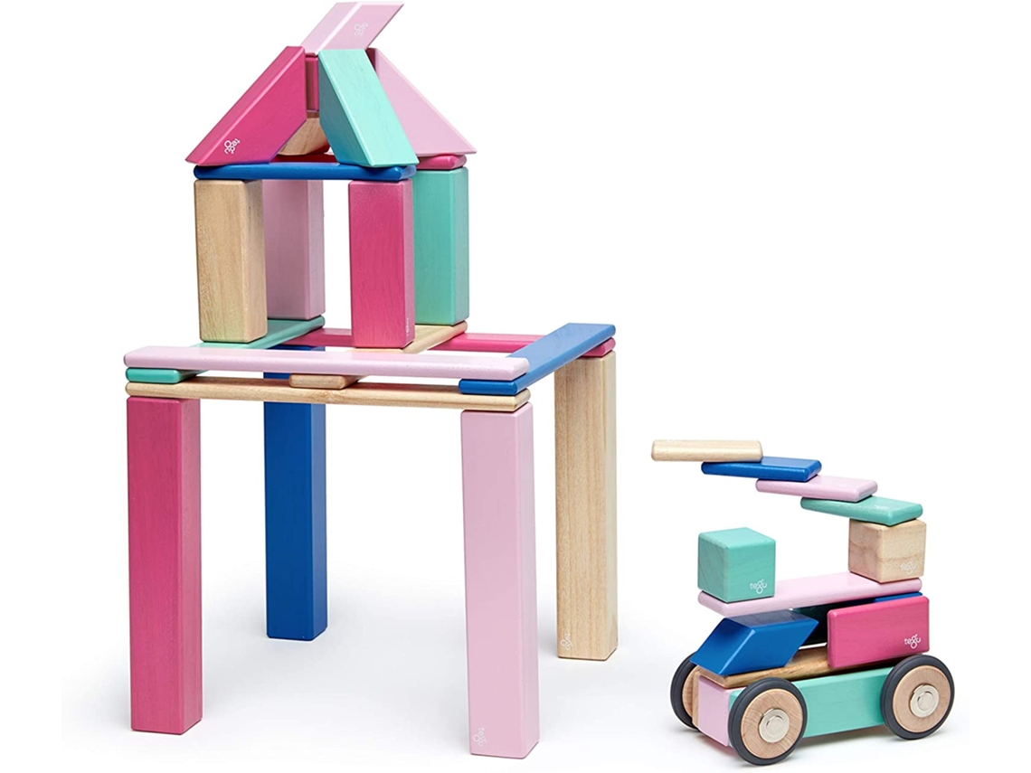 Puzzle TEGU (Madera - Rosa - 36,5 x 27 x 8 cm)