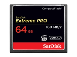 Tarjeta de memoria Compact Flash SANDISK Extreme  Pro 64 GB 160 MB/S