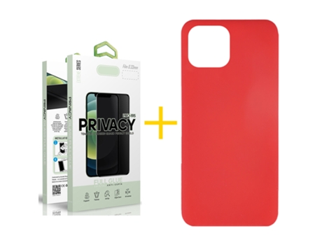 Conjunto de Protector de Pantalla para iPhone 11 Pro Max SKYHE Rojo (1un)