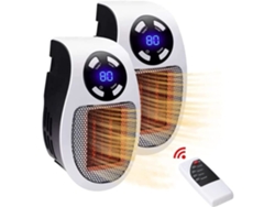 Mini calentador de aire eléctrico enchufable, calentador de cerámica Ptc, mejora de potencia, calentador de ventilador de cerámica 346
